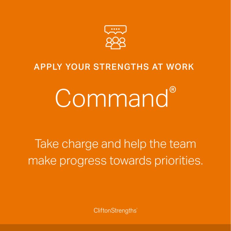 CliftonStrengths - command