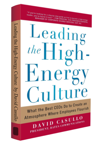 leading the high energy culture - book by david casullo